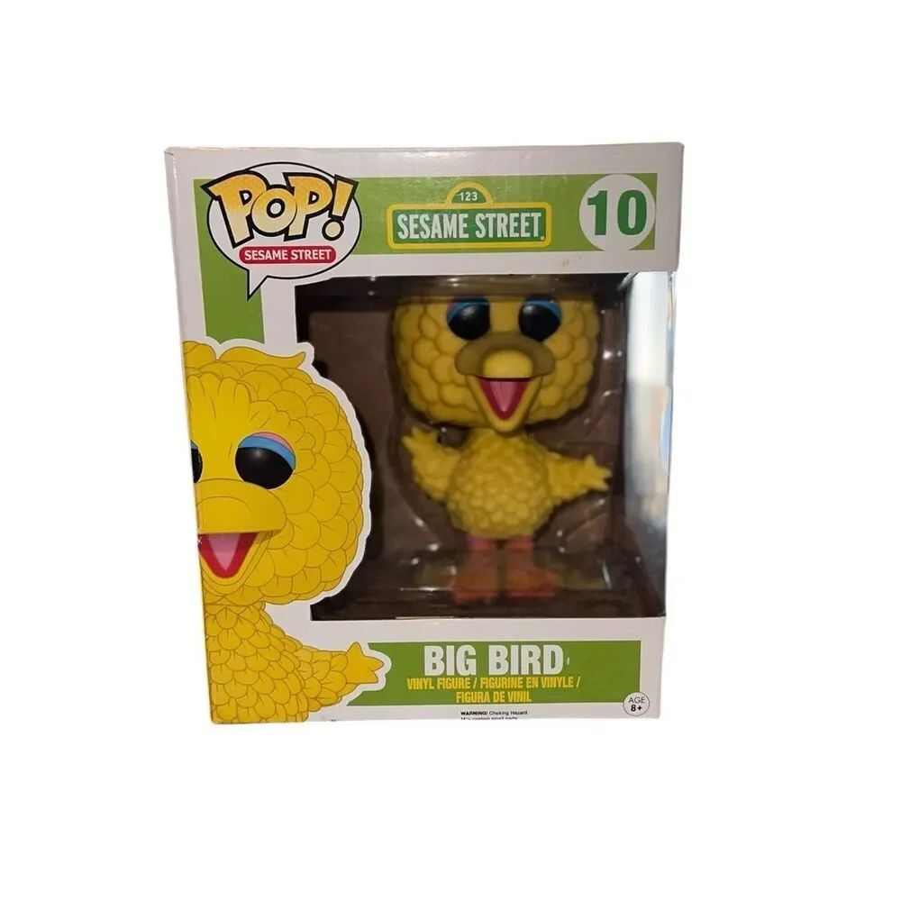 NIB Funko Pop! Sesame Street Big Bird #10 Vinyl Figure New In Box